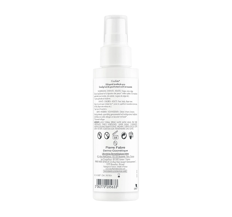 AVENE CICALFATE+ TROCKNENDES REGENERATIONSSPRAY FÜR DIE GANZE FAMILIE 100ML