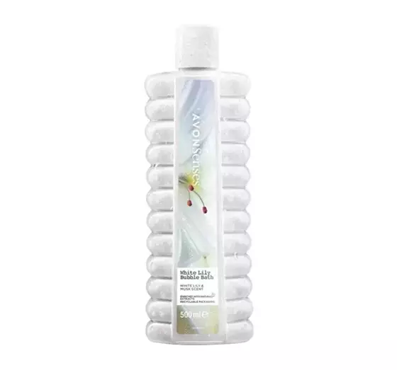 AVON BUBBLE BATH BADEZUSATZ WHITE LILY 500ML