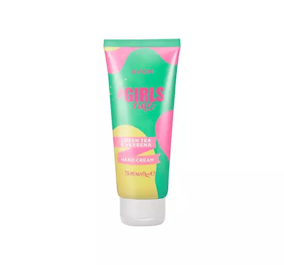 AVON #GIRLS RULE HANDCREME GREEN TEA & VERBENA 75ML