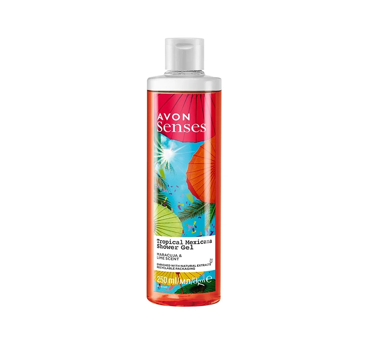 AVON SENSES TROPICAL MEXICANA DUSCHGEL 250ML