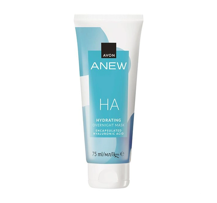 Avon Anew Ha Hydrating Overnight Mask Feuchtigkeitsspendende Nachtmaske 75ml