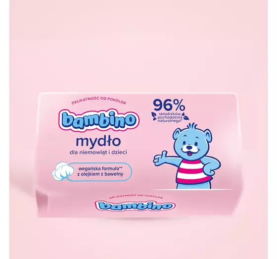 BAMBINO SEIFE MIT LANOLIN FÜR KINDER 90G