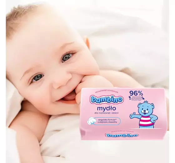 BAMBINO SEIFE MIT LANOLIN FÜR KINDER 90G