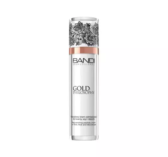 BANDI PROFESSIONAL GOLD PHILOSOPHY PEPTYDOWY VERJÜNGENDE PEPTID-CREME FÜR GESICHT HALS UND DEKOLETTE 50ML