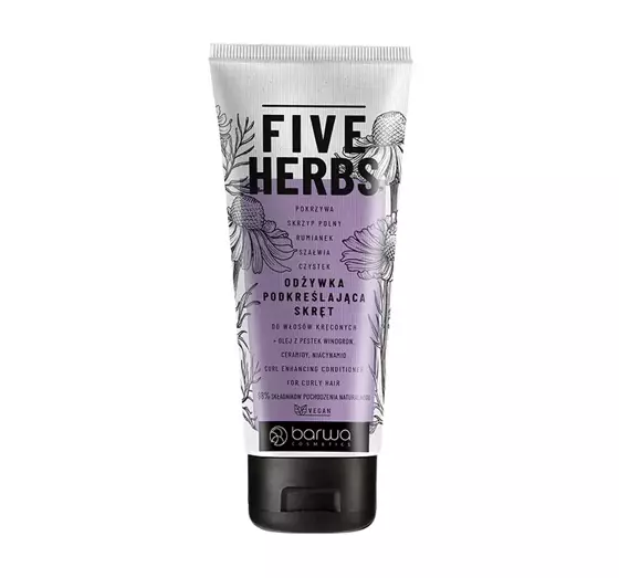 BARWA FIVE HERBS CONDITIONER FÜR LOCKIGES HAAR 180ML