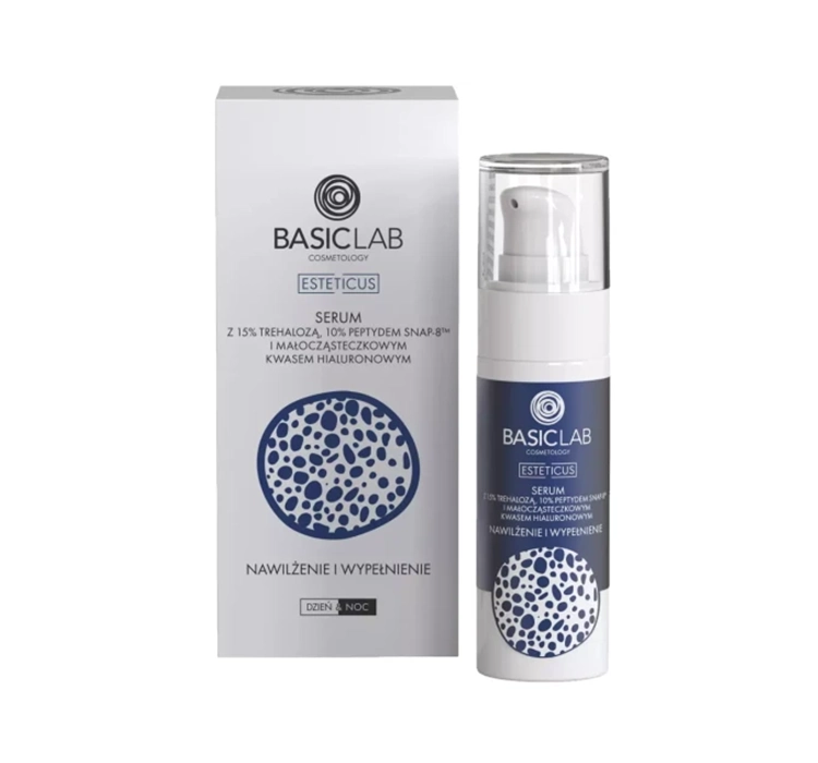 BASICLAB ESTETICUS SERUM MIT TREHALOSE 15% UND 10% PEPTID 30ML