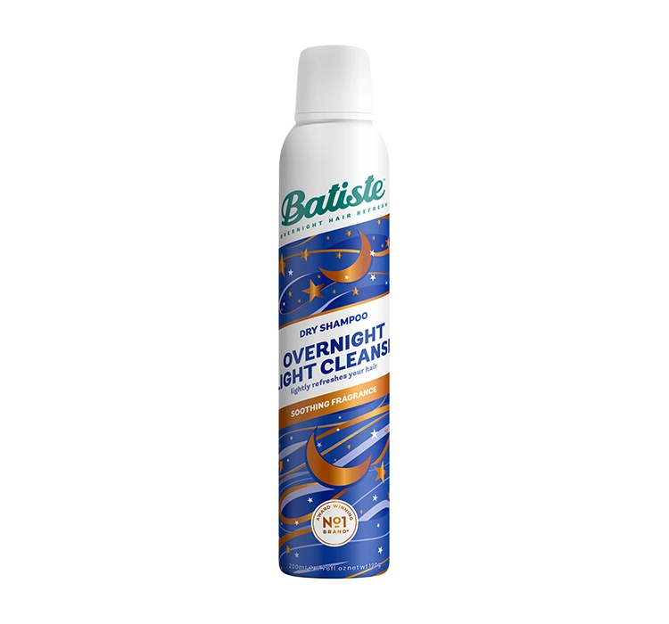 BATISTE DRY SHAMPOO & OVERNIGHT LIGHT CLEANSE TROCKENSHAMPOO 200ML