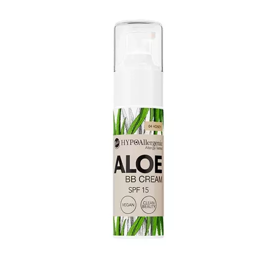 BELL HYPOALLERGENIC ALOE BB CREAM SPF 15 VEGANE GETÖNTE TAGESCREME 04 HONEY 20G