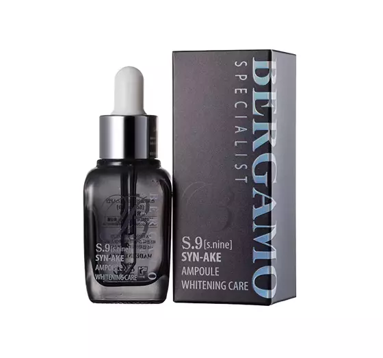 BERGAMO SPECIALIST S.9 LIFTING-GESICHTSAMPULLE MIT SYN-AKE PEPTIDEN 30ML