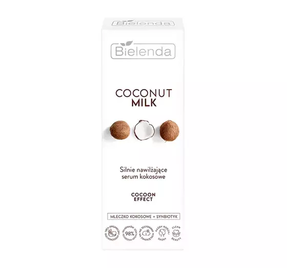 BIELENDA COCONUT MILK STARK FEUCHTIGKEITSSPENDENDES KOKOSSERUM 30ML