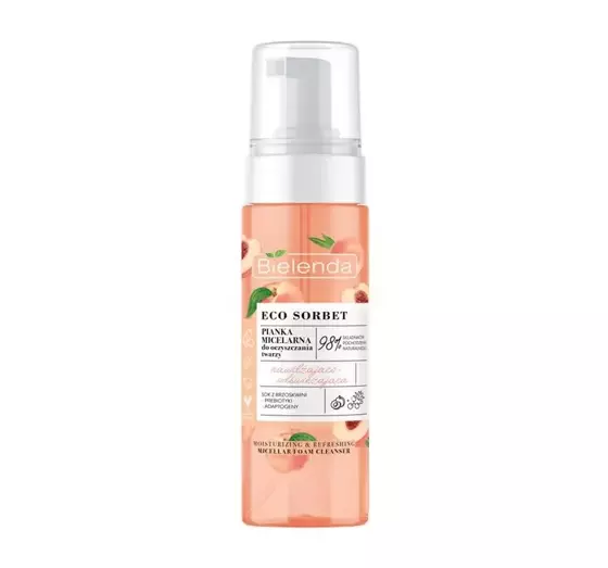 BIELENDA ECO SORBET PFIRSISCH MIZELLENSCHAUM 150ML