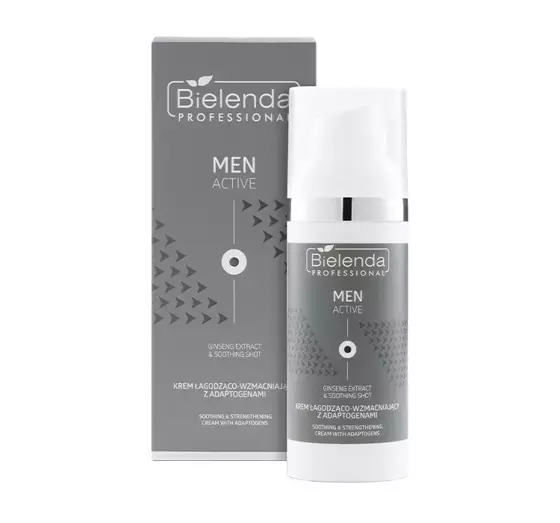 BIELENDA PROFESSIONAL MEN ACTIVE LINDERND-KRÄFTIGENDE CREME MIT ADAPTOGENEN 50ML