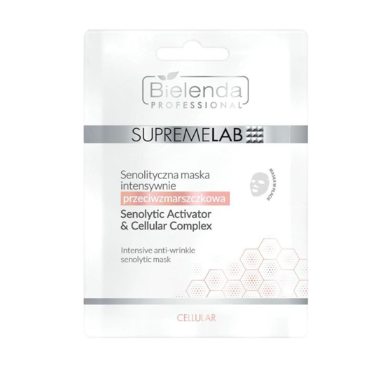 BIELENDA PROFESSIONAL SUPREMELAB CELLULAR SENOLYTISCHE GESICHTSMASKE