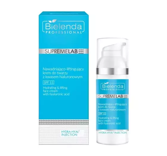 BIELENDA PROFESSIONAL SUPREMELAB HYDRA-HYAL2 HYALURON-CREME SPF15 50ML