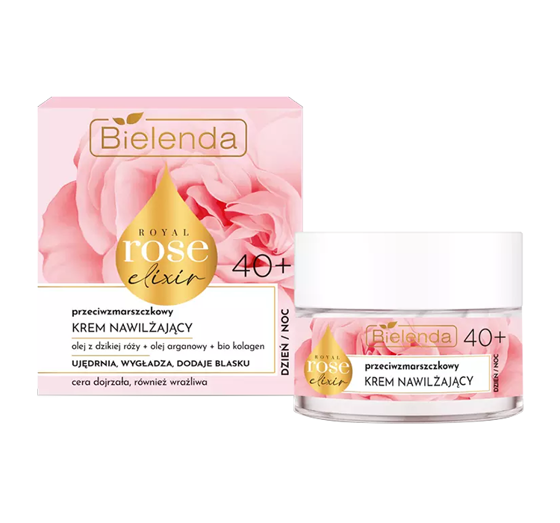 BIELENDA ROYAL ROSE ELIXIR ANTI FALTEN FEUCHTIGKEITSCREME 40+ 50ML