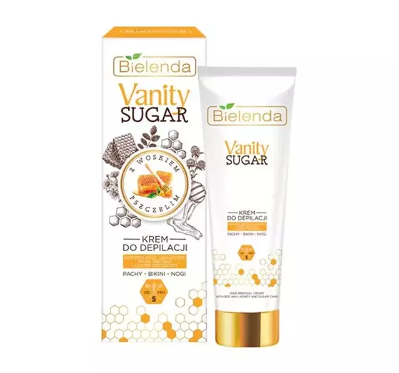 BIELENDA VANITY SUGAR ENTHAARUNGSCREME MIT BIENENWACHS 100ML