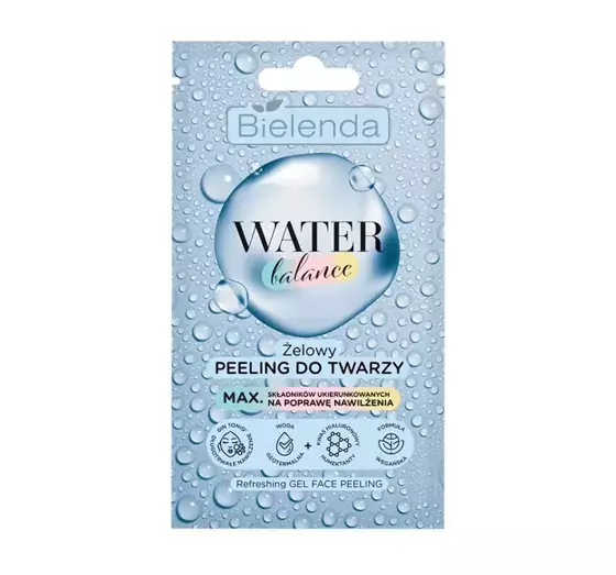 BIELENDA WATER BALANCE GELPEELING FÜR GESICHT 7G