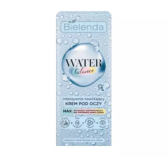 BIELENDA WATER BALANCE INTENSIV FEUCHTIGKEITSSPENDENDE AUGENCREME 15ML