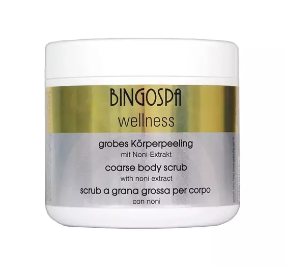 BINGOSPA BODY SCRUB LOYUS AND NONI GROBKÖRNIGES KÖRPERPEELING 550G