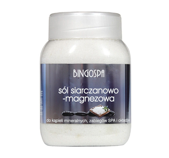 BINGOSPA MAGNESIUM-SULFATSALZ FÜR BÄDER SPA-BEHANDLUNGEN UND UMSCHLÄGE 1250G