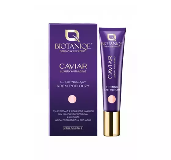 BIOTANIQE CAVIAR STRAFFENDE AUGENCREME FÜR REIFE HAUT 15ML