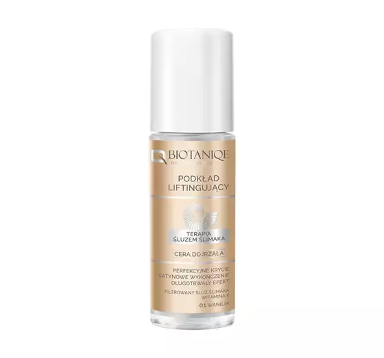 BIOTANIQE SCHNECKENSCHLEIMTHERAPIE STRAFFENDE FOUNDATION FÜR REIFE HAUT 01 VANILLE 30ML