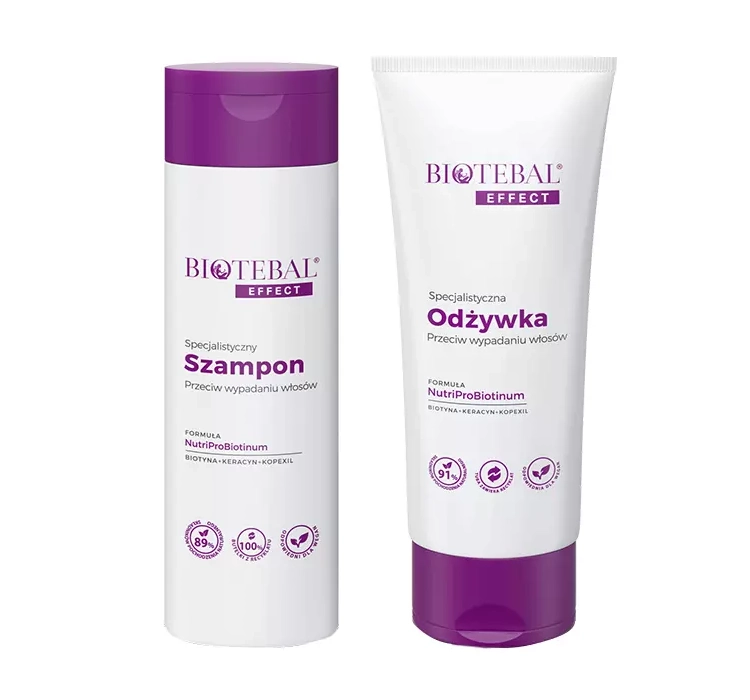 BIOTEBAL SET SHAMPOO + CONDITIONER FÜR AUSFALLENDES HAAR