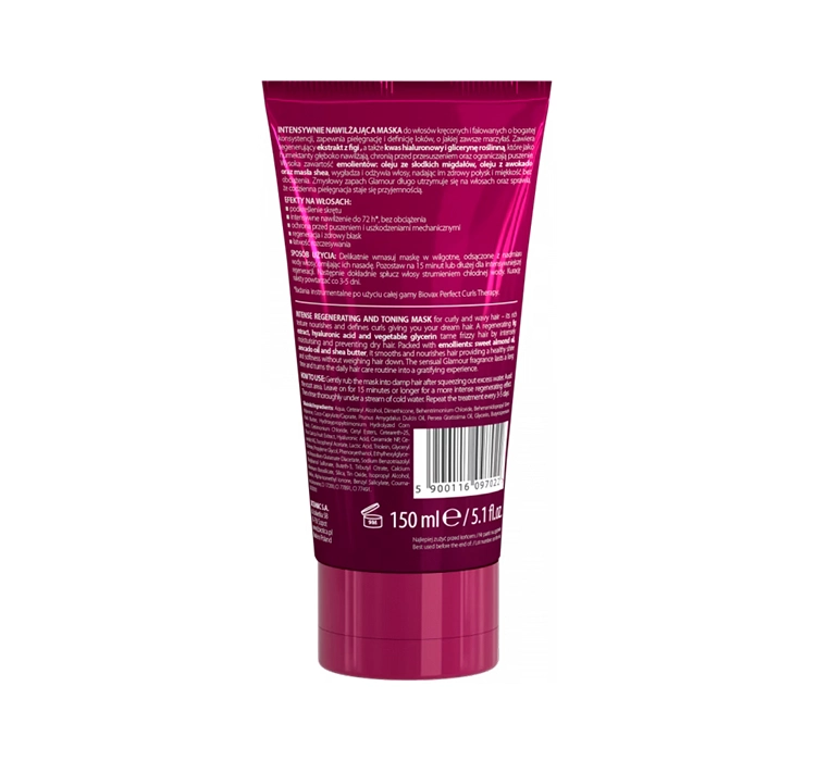 BIOVAX GLAMOUR PERFECT CURLS THERAPY HAARMASKE 150ML