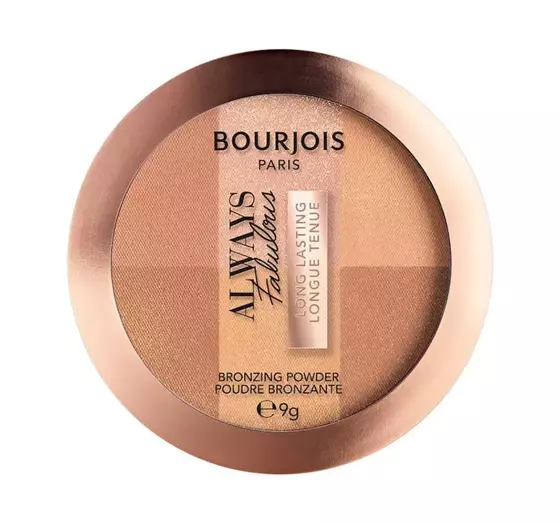 BOURJOIS ALWAYS FABULOUS BRONZER 001 MEDIUM 9G