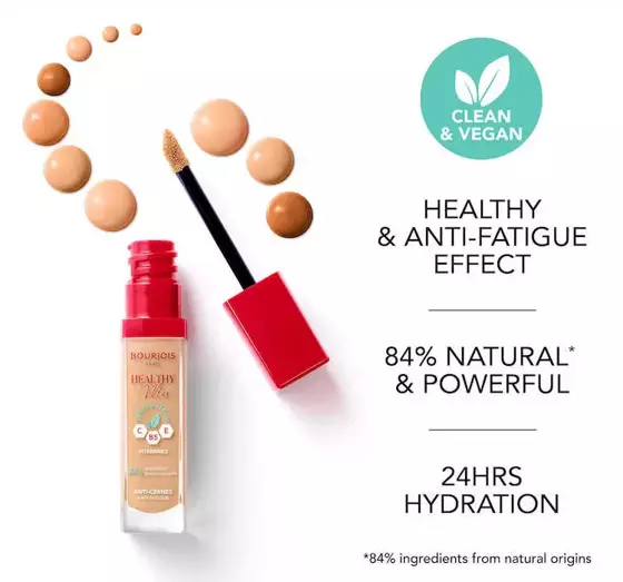 BOURJOIS HEALTHY MIX CLEAN CONCEALER FÜR GESICHT UND UNTER AUGEN 52 BEIGE 6ML