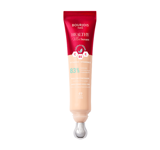 BOURJOIS HEALTHY MIX CLEAN SERUM CONCEALER UNTER AUGEN ROLL-ON 49 IVORY 13ML