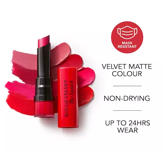 BOURJOIS ROUGE VELVET LIPSTICK MATTER LIPPENSTIFT 15