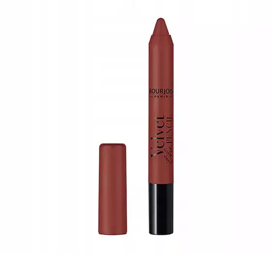 BOURJOIS VELVET THE PENCIL 2IN1 LIPPENSTIFT UND LIPLINER 10 BRUN DE FOLIE 3G