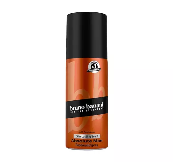 BRUNO BANANI ABOLUTE MAN DEODORANT SPRAY 150ML