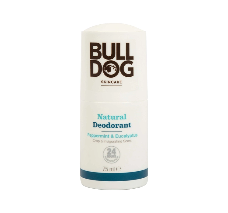 BULLDOG NATÜRLICHES DEODORANT ROLL ON PEPPERMINT & EUCALYPTUS 75ML