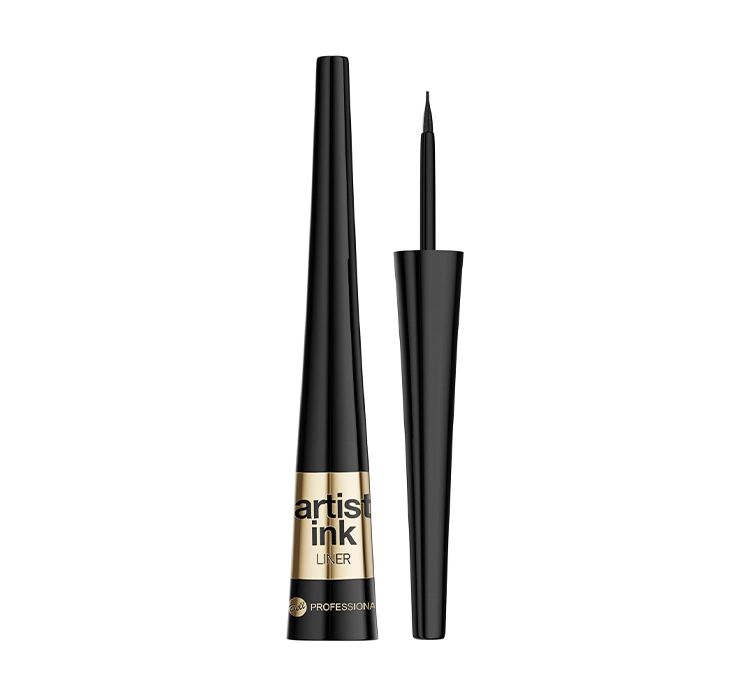 Bell Professional Artist Ink Liner präziser flüssiger Eyeliner 01 Pro Black 3,9g