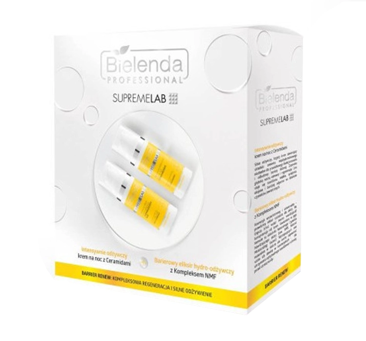 Bielenda Professional Supremelab Barrier Renew Kosmetikset für Nachtpflege + Serum