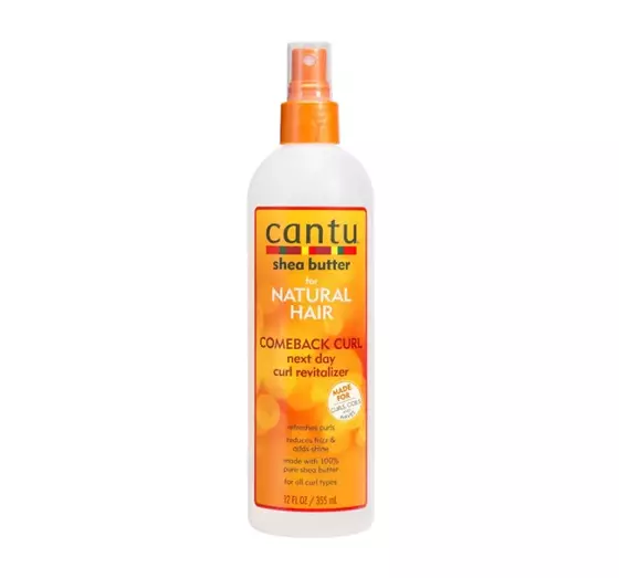 CANTU NATURAL HAIR SPRAY ZUR REVITALISIERUNG VON LOCKEN UND WELLEN 355ML