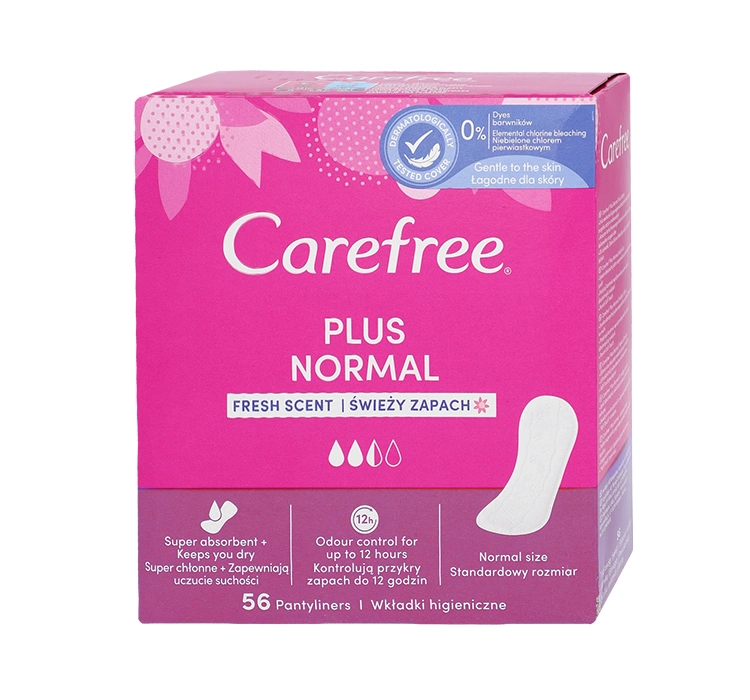 CAREFREE PLUS ORIGINAL FRESH SCENT SLIPEINLAGEN 56 STÜCK