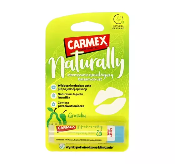 CARMEX NATURALLY INTENSIV FEUCHTIGKEITSSPENDENDER LIPPENBALSAM BIRNE 4,25G