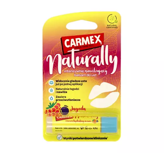 CARMEX NATURALLY INTENSIV FEUCHTIGKEITSSPENDENDER LIPPENBALSAM BROMBEERE 4,25G