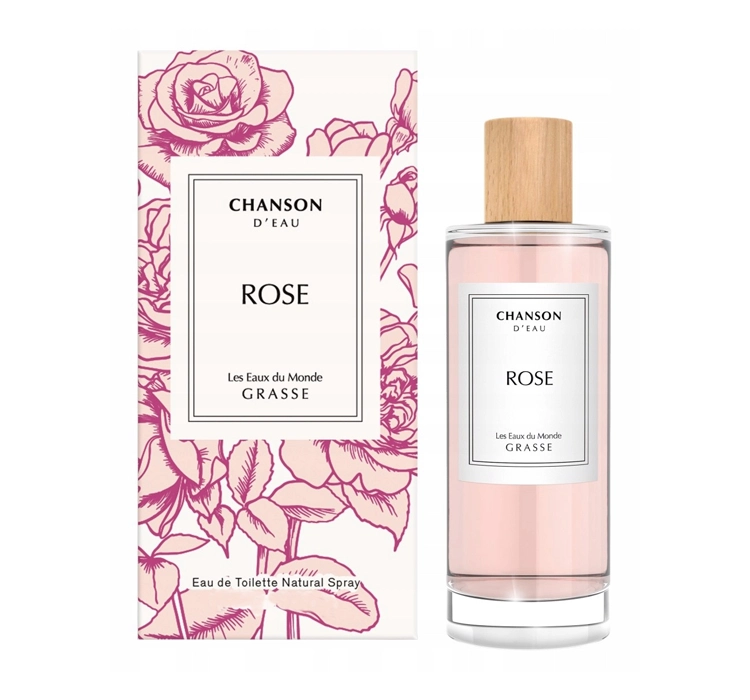 CHANSON D'EAU LES EAUX DU MONDE ROSE GRASSE EDT SPRAY 100ML