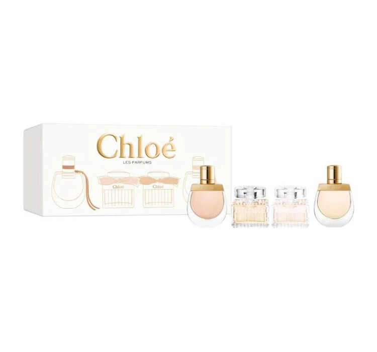 CHLOE LES PARFUMS SET 4 x 5ML 