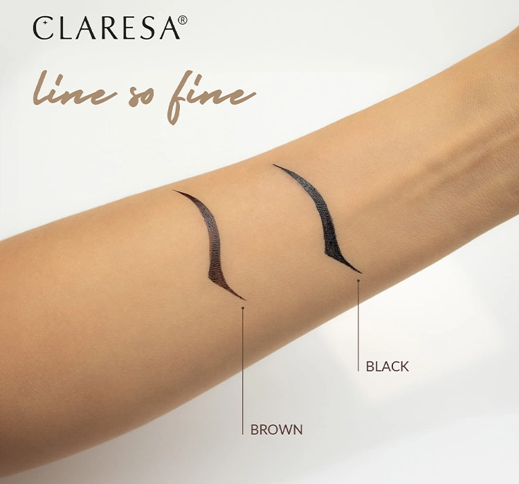 CLARESA LINE SO FINE EYELINER IM STIFT BROWN