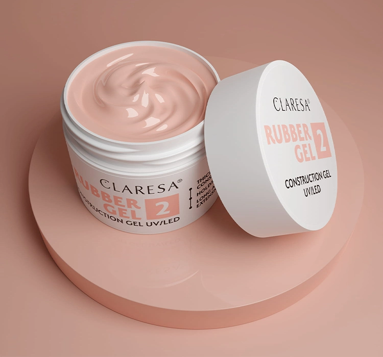 CLARESA RUBBER GEL AUFBAUGEL UV/LED 2 12G