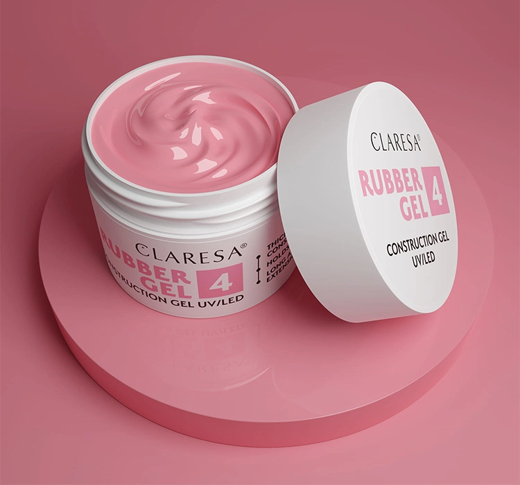 CLARESA RUBBER GEL AUFBAUGEL UV/LED 4 12G