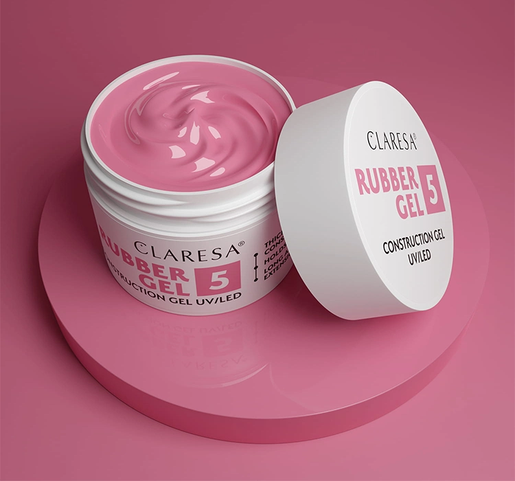 CLARESA RUBBER GEL AUFBAUGEL UV/LED 5 12G