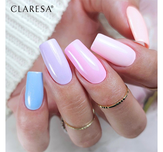 CLARESA SOAK OFF HYBRIDLACK PASTEL GLAM 5 5G