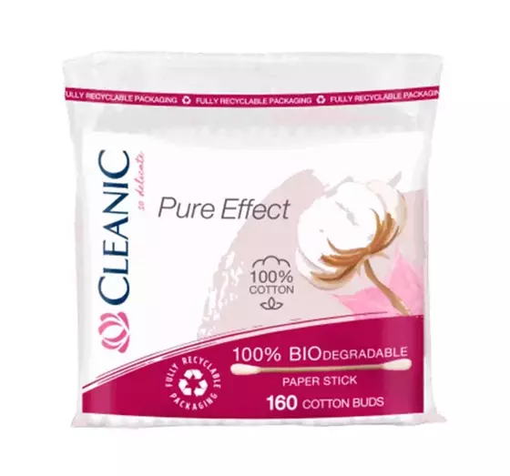 CLEANIC PURE EFFECT WATTESTÄBCHEN 160 STÜCK