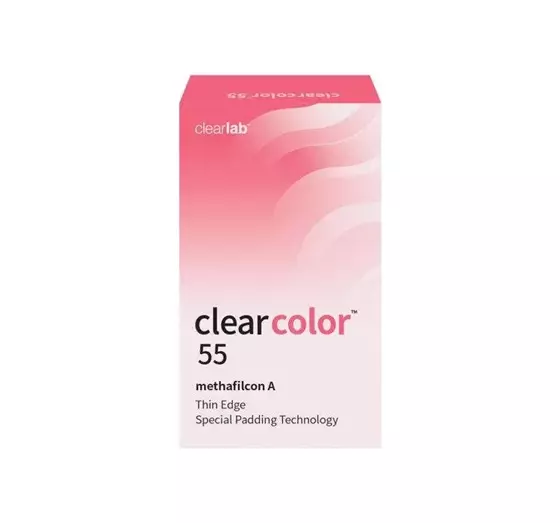 CLEARLAB CLEARCOLOR 55 CLOUD FABRIGE MONATSLINSEN 2 STÜCK -1.25/8.6